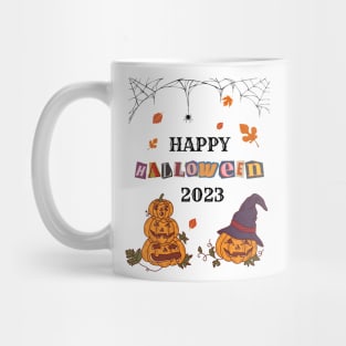 Happy Halloween Pumpkin 2023 Light Mug